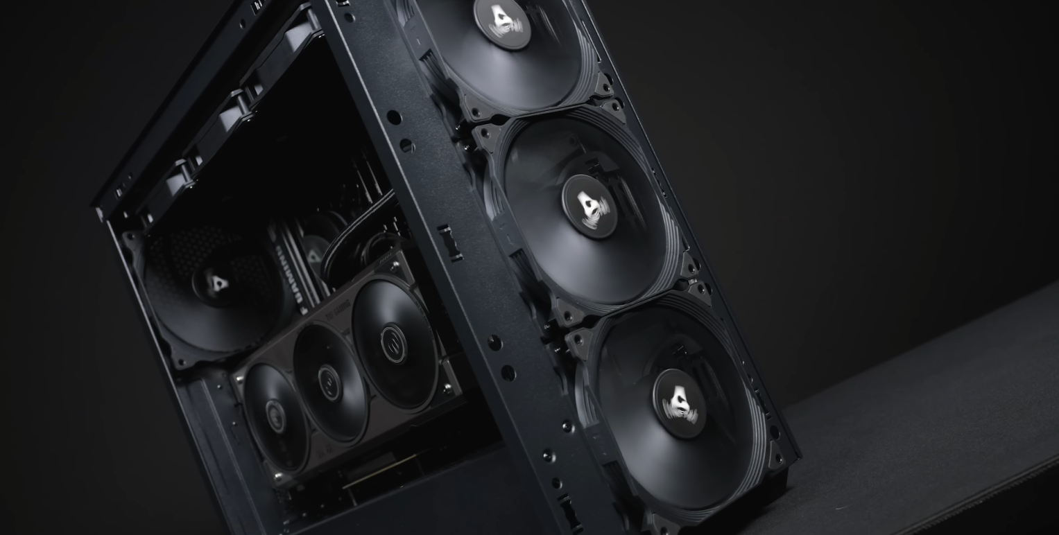 VANTABLACK | Ryzen 7 9800X3D + RTX 5070 Ti: imagen 2