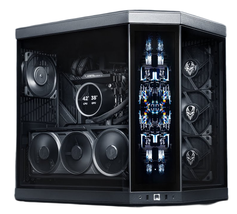 BLACK MIRROR | RTX 5090 + Ultra 9 285K: imagen 1